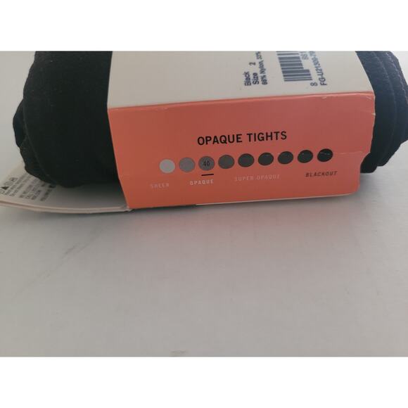 Hue Size 2 NWT! Espresso Graduated Compression Tights!  (X02G) - Picture 2 of 3